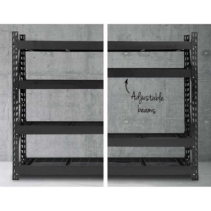 2M Warehouse Racking Shelving Heavy Duty Steel Garage Storage Rack