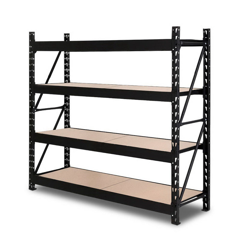 2M Warehouse Racking Shelving Garage Heavy Duty Steel Storage Rack