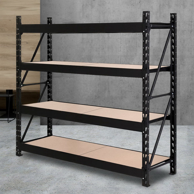 2M Warehouse Racking Shelving Garage Heavy Duty Steel Storage Rack