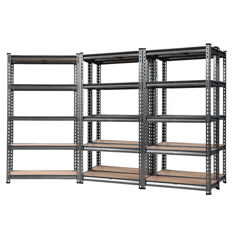 5x0.7M Warehouse Racking Shelving Storage Rack Steel Garage Shelf Shelves