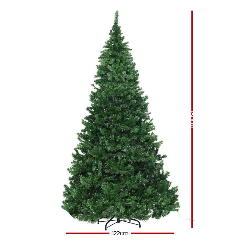 1.8M 6FT Christmas Tree Xmas 1980 LED Lights Warm White 765 Tips