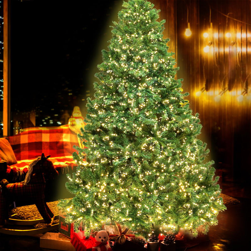 1.8M 6FT Christmas Tree Xmas 1980 LED Lights Warm White 765 Tips