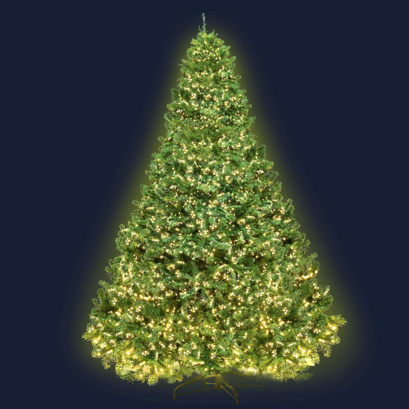 2.4M 8FT Christmas Tree Xmas 3190 LED Lights Warm White 1436 Tips