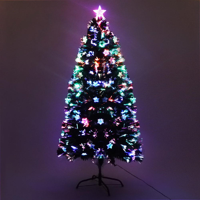 1.2M 4FT LED Christmas Tree Xmas Optic Fiber Multi Colour Lights