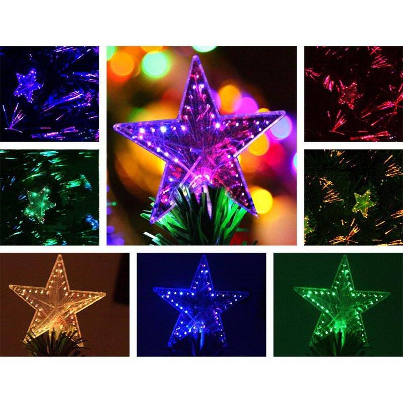 1.5M 5FT LED Christmas Tree Xmas Optic Fiber Multi Colour Lights