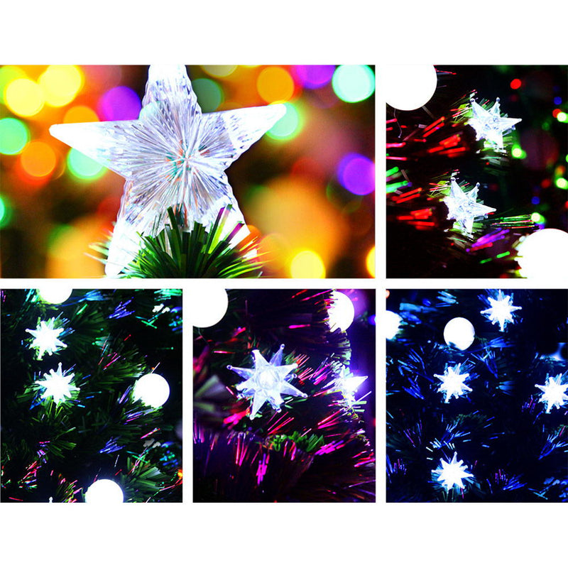 1.5M 5FT LED Christmas Tree Optic Fiber Xmas Multi Colour Lights