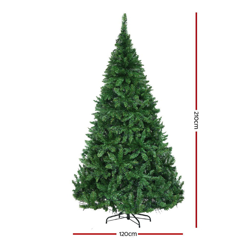 Christmas Tree 2.1M 7FT 1134 LED Light Xmas Decorations Warm White