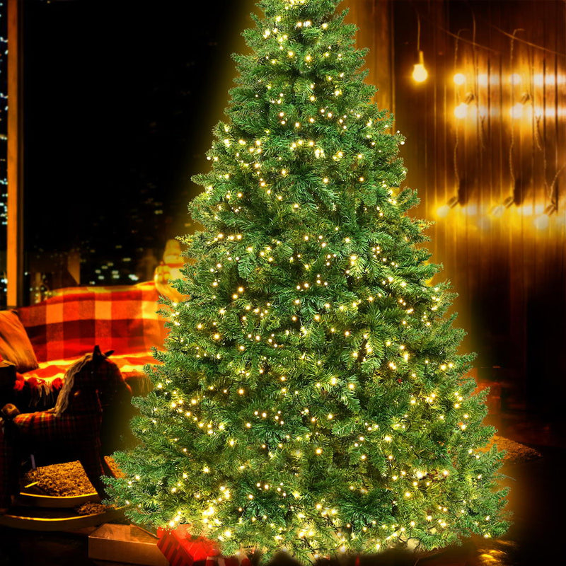 Christmas Tree 2.1M 7FT 1134 LED Light Xmas Decorations Warm White