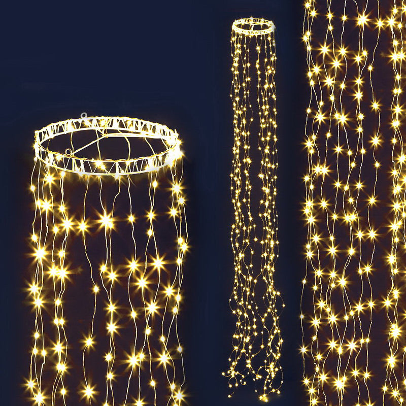 3M Christmas Curtain Fairy Lights String 480 LED Party Wedding