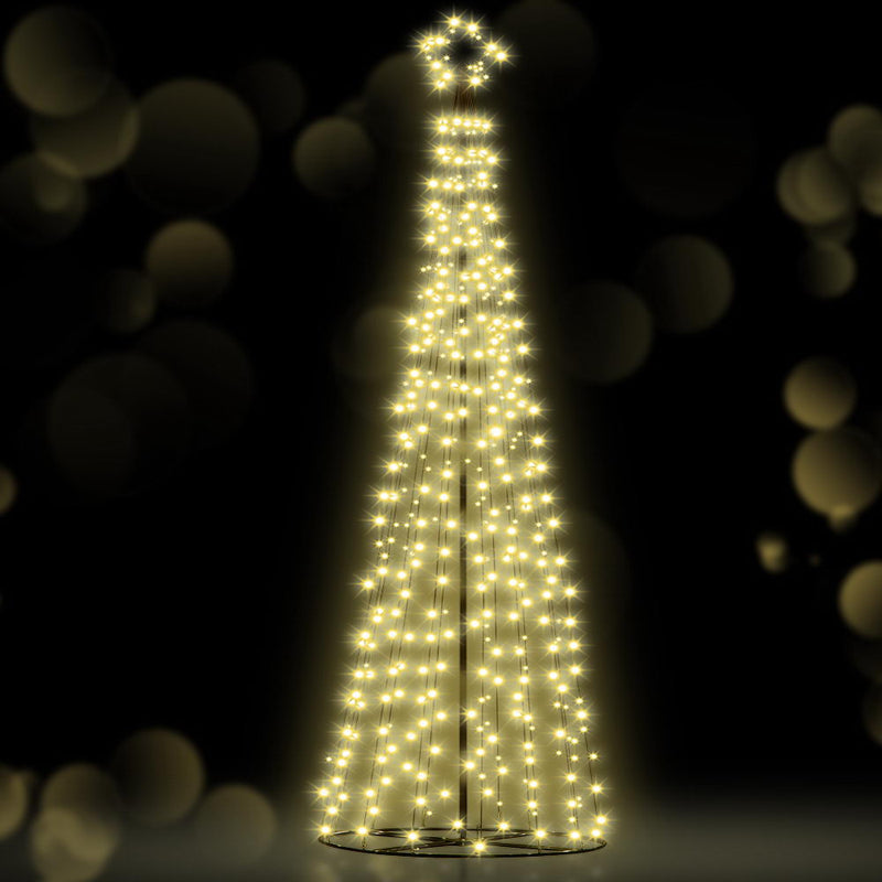 3.6M LED Christmas Tree Lights Xmas 400pc LED Warm White Optic Fiber