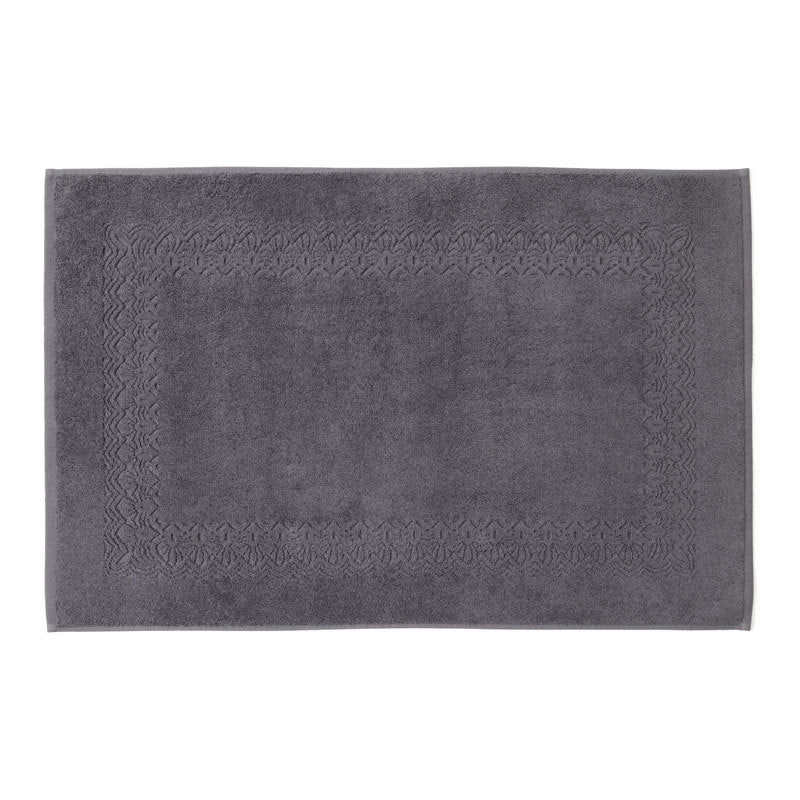 Super Plush Charcoal Bath Mat by Bianca