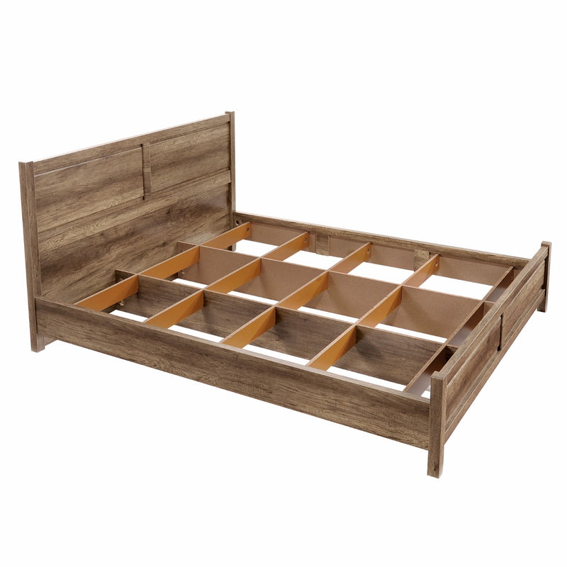 Alice Bed Double Oak Colour