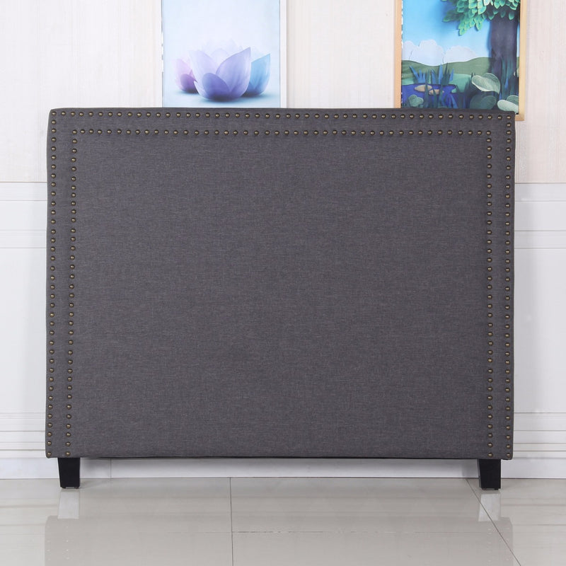 Enzo Queen Charcoal Headboard