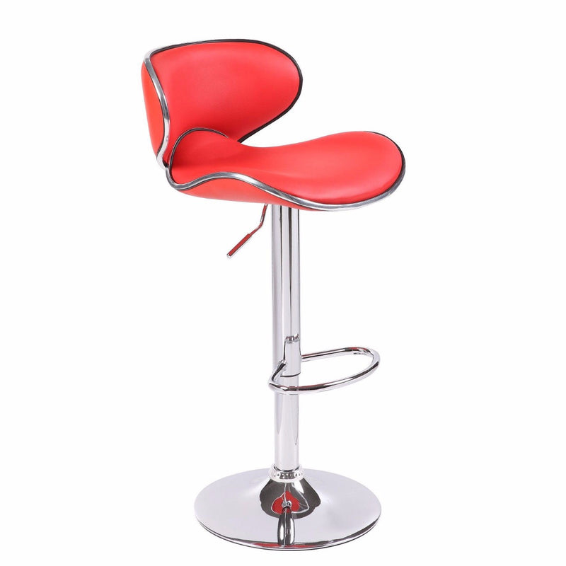 2 X Bela Bar Stool Red