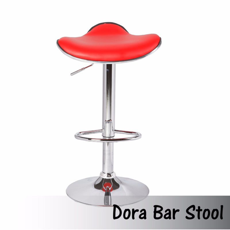 2x DORA BARSTOOL RED