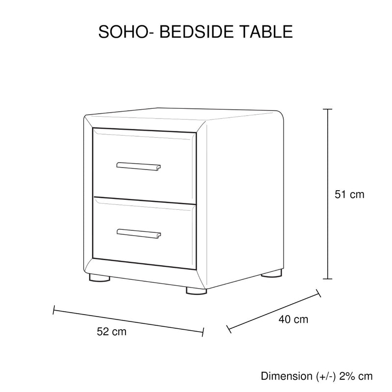 Soho Bedside Table