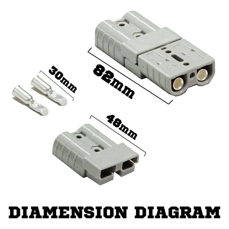 10X 50 AMP Anderson Power Plug Dust Cap Cover Battery Caravn Solar Connector