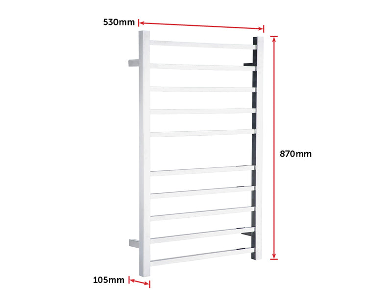 Electric Heated Bathroom Towel Rack / Rails -100w