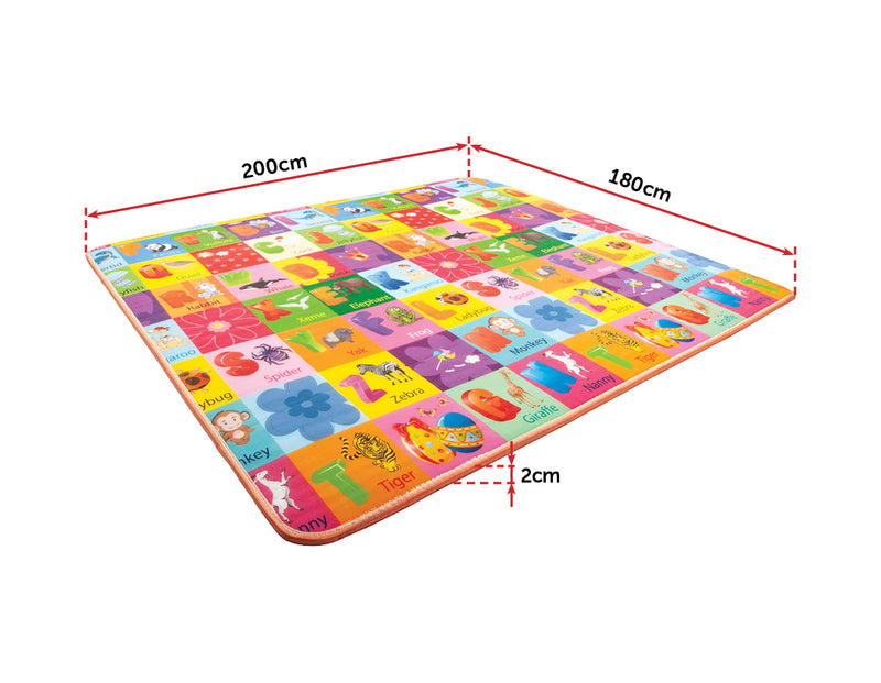 Baby Kids Play Mat Floor Rug 200x180x2CM Nontoxic Picnic Cushion Crawling