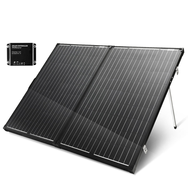 Folding Solar Panel Kit 18V 250W Mono Caravan Boat Camping charging ATEM POWER