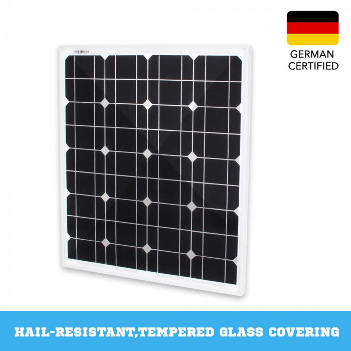 12V 60W Solar Panel Kit Home Generator Caravan Camping Power Mono Charging